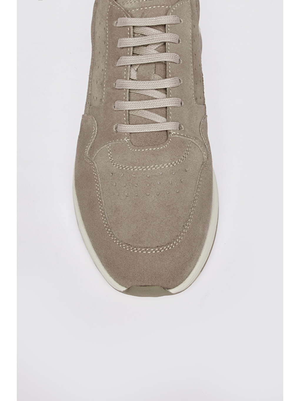 Erkek Bej Sneaker Spor Ayakkabı-3