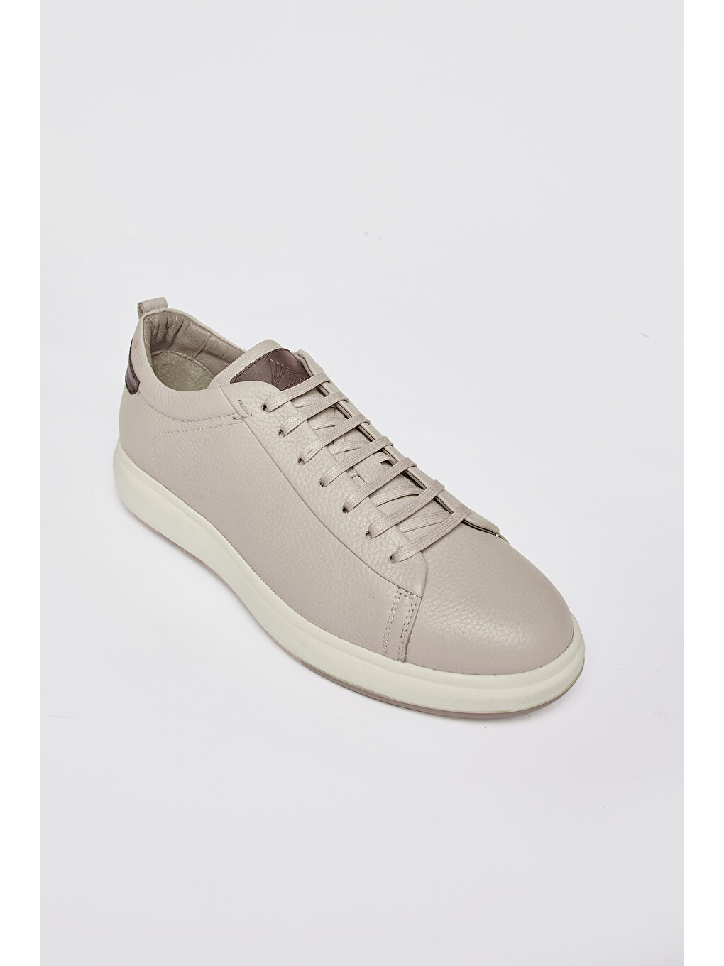 Erkek Bej Sneaker Spor Ayakkabı-2