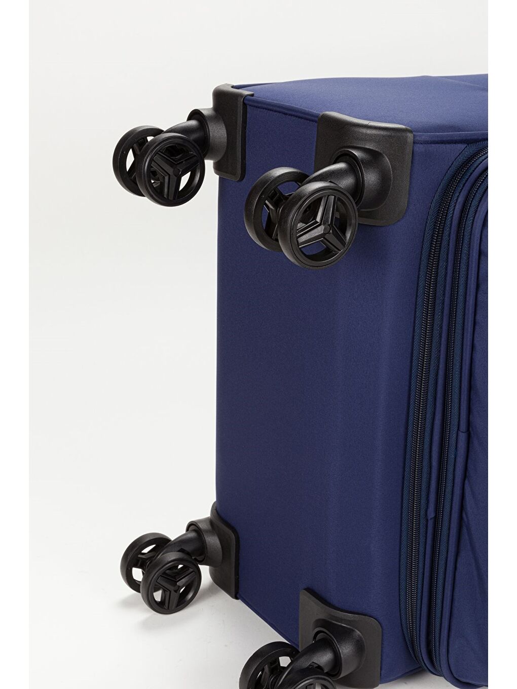 Mavi Unisex  Ekstra Hafif Haki Kumaş Kabin Boy Valiz-7