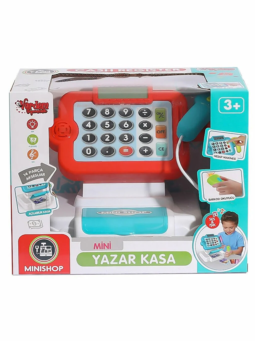 Işıklı Ve Sesli Dokunmatık Ekran Yazar Kasa Mint