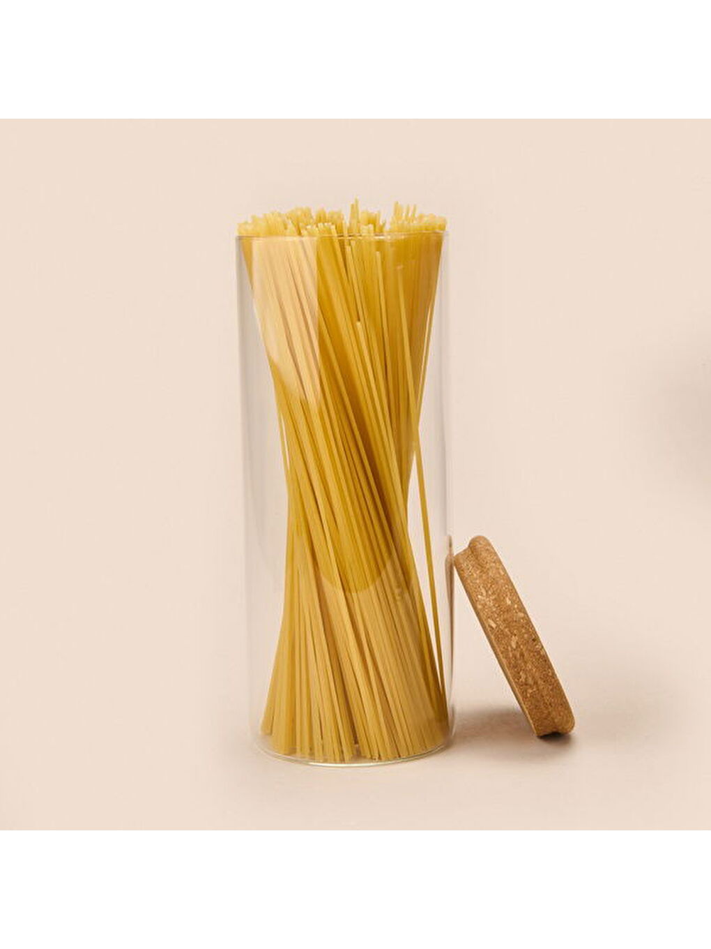 Beyaz Joseph Cam Kavanoz - Şeffaf / Açık Kahverengi - 2,3 lt-1