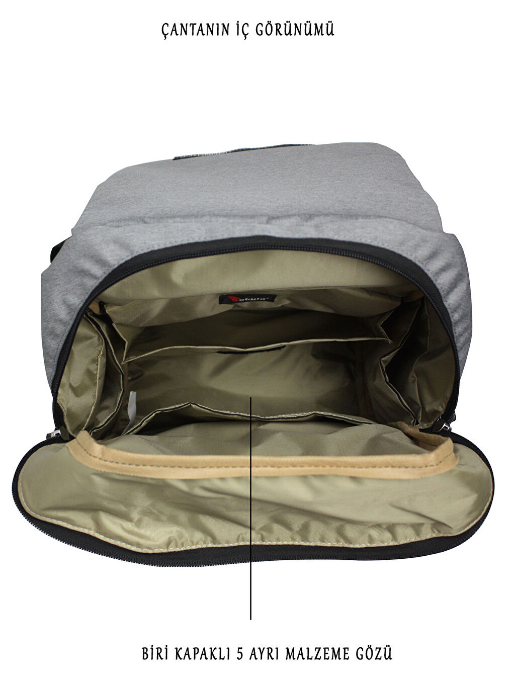 Working Mothers Bag Bebek Bakım Sırt Çantası Seti Siyah-3