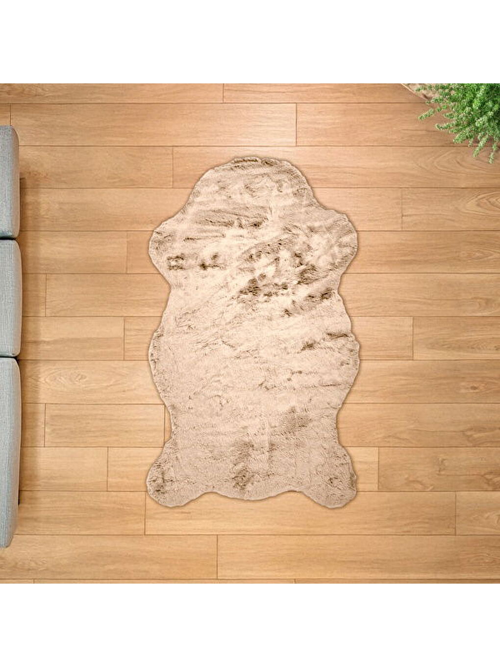 Soft Rachelle Post Halı - Kahverengi - 80x140 cm