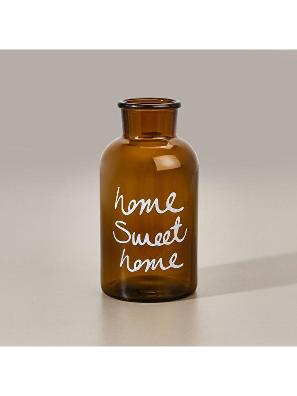 Deco Dune Amber Vazo - Kahverengi - 20x10 cm-2