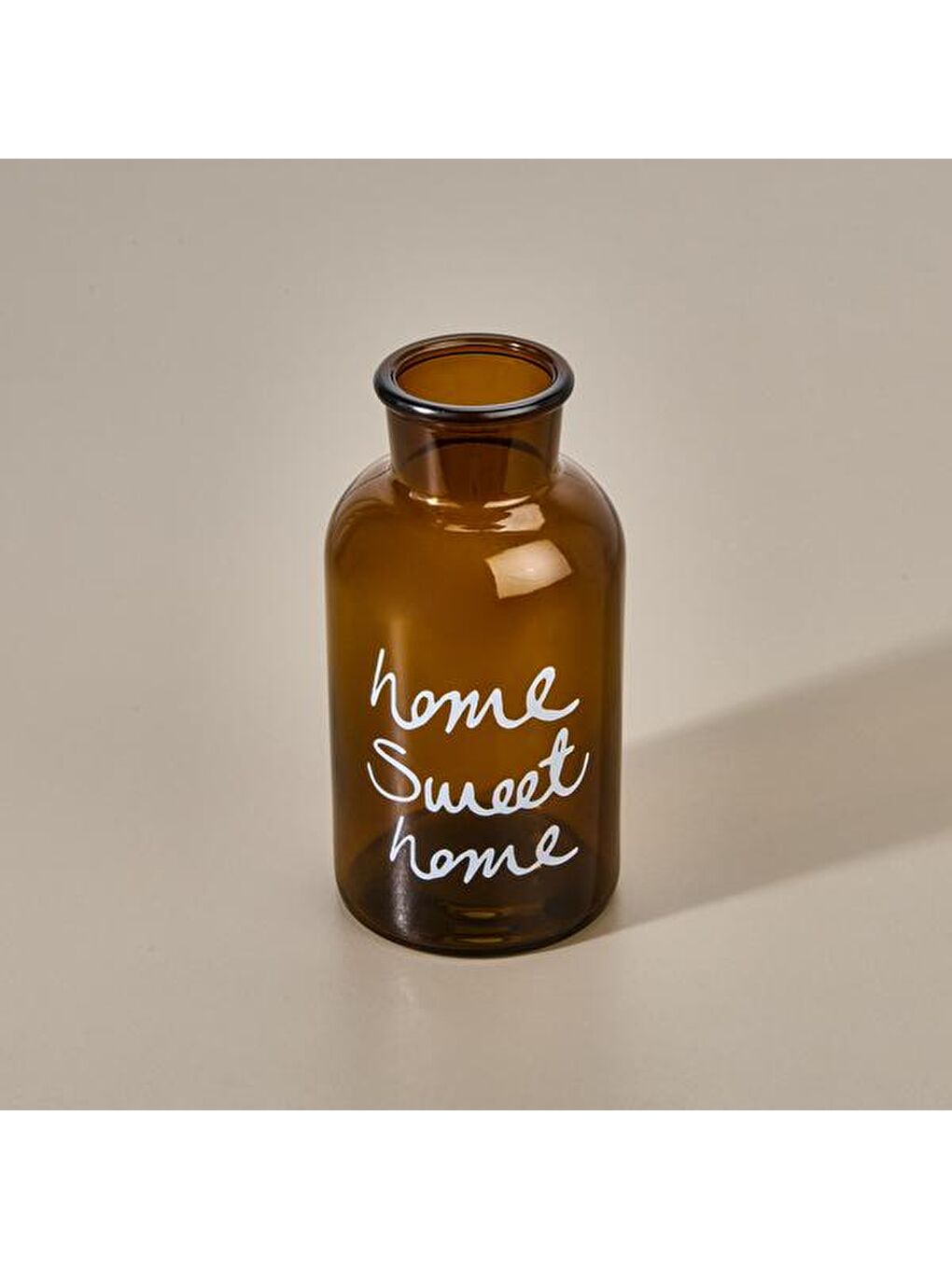 Deco Dune Amber Vazo - Kahverengi - 20x10 cm-3