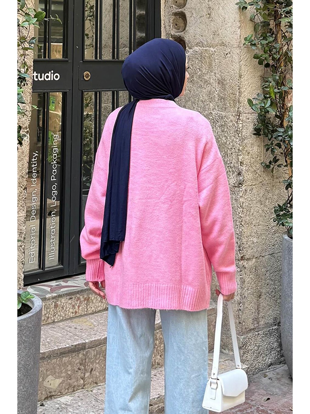 Salaş Dokulu Kazak Pembe-3