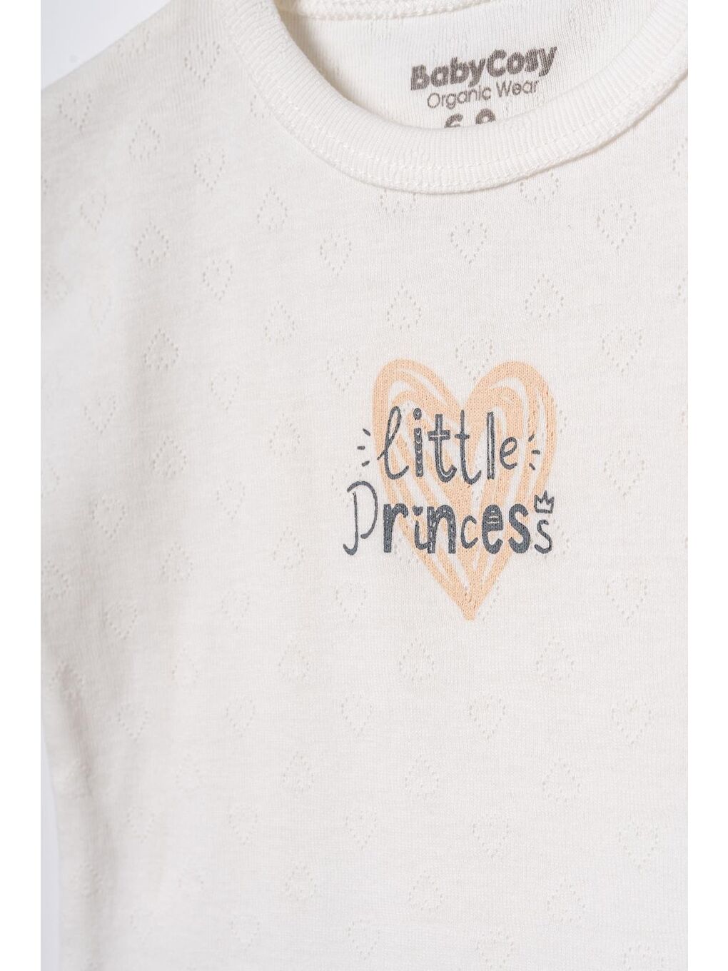 Pembe Bebek Kısa Kollu Tişört ve Pantolon Takımı, %100 Pamuk, Bebek ve Yenidoğan Serisi - CSYR4543-3