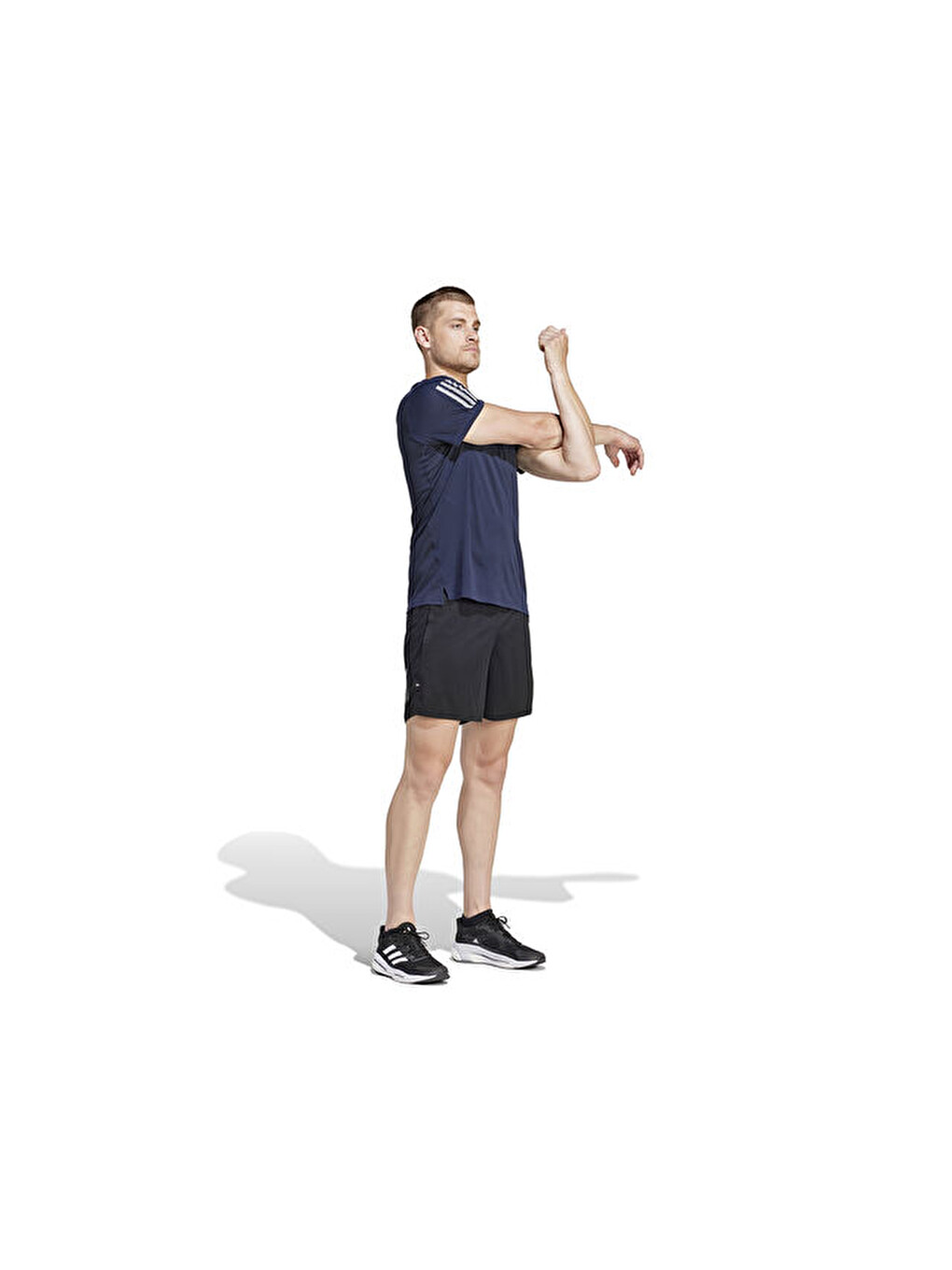 Own The Run Tee Erkek Koşu Tişörtü Im2529 Lacivert-2