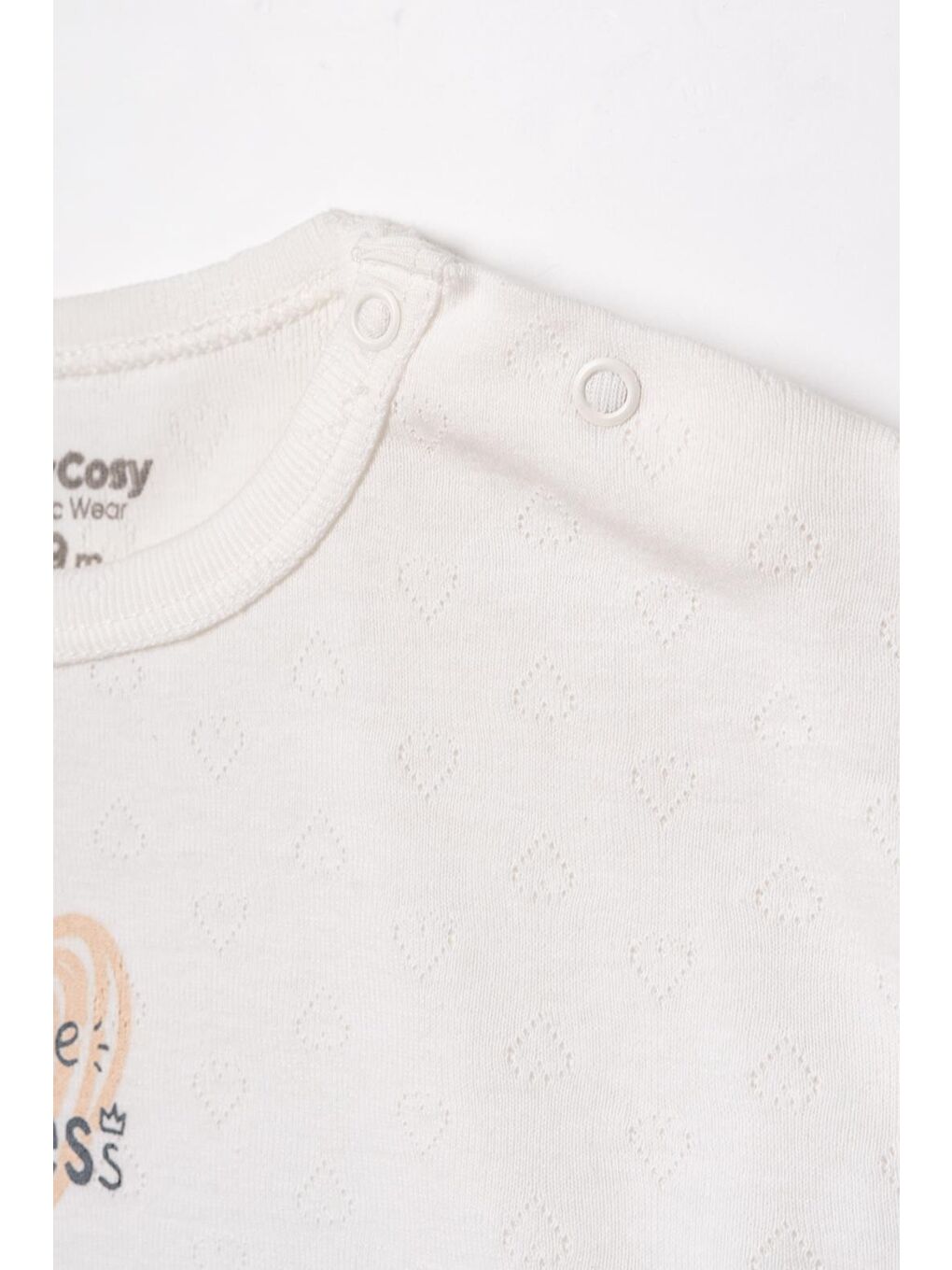 Pembe Bebek Kısa Kollu Tişört ve Pantolon Takımı, %100 Pamuk, Bebek ve Yenidoğan Serisi - CSYR4543-4