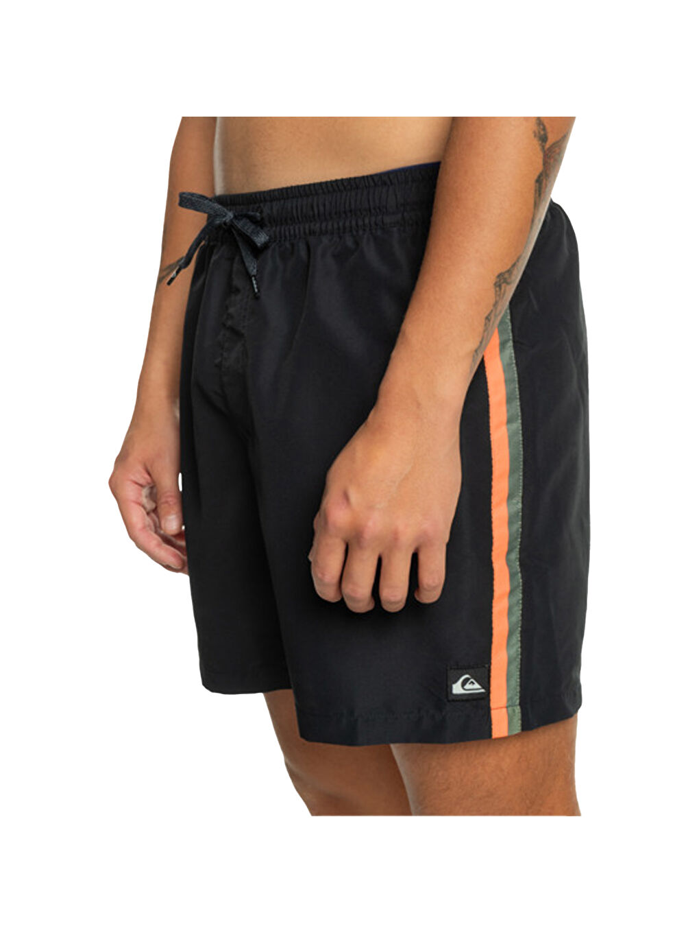 Remade Beach Please 16 Erkek Siyah Volley Short-3