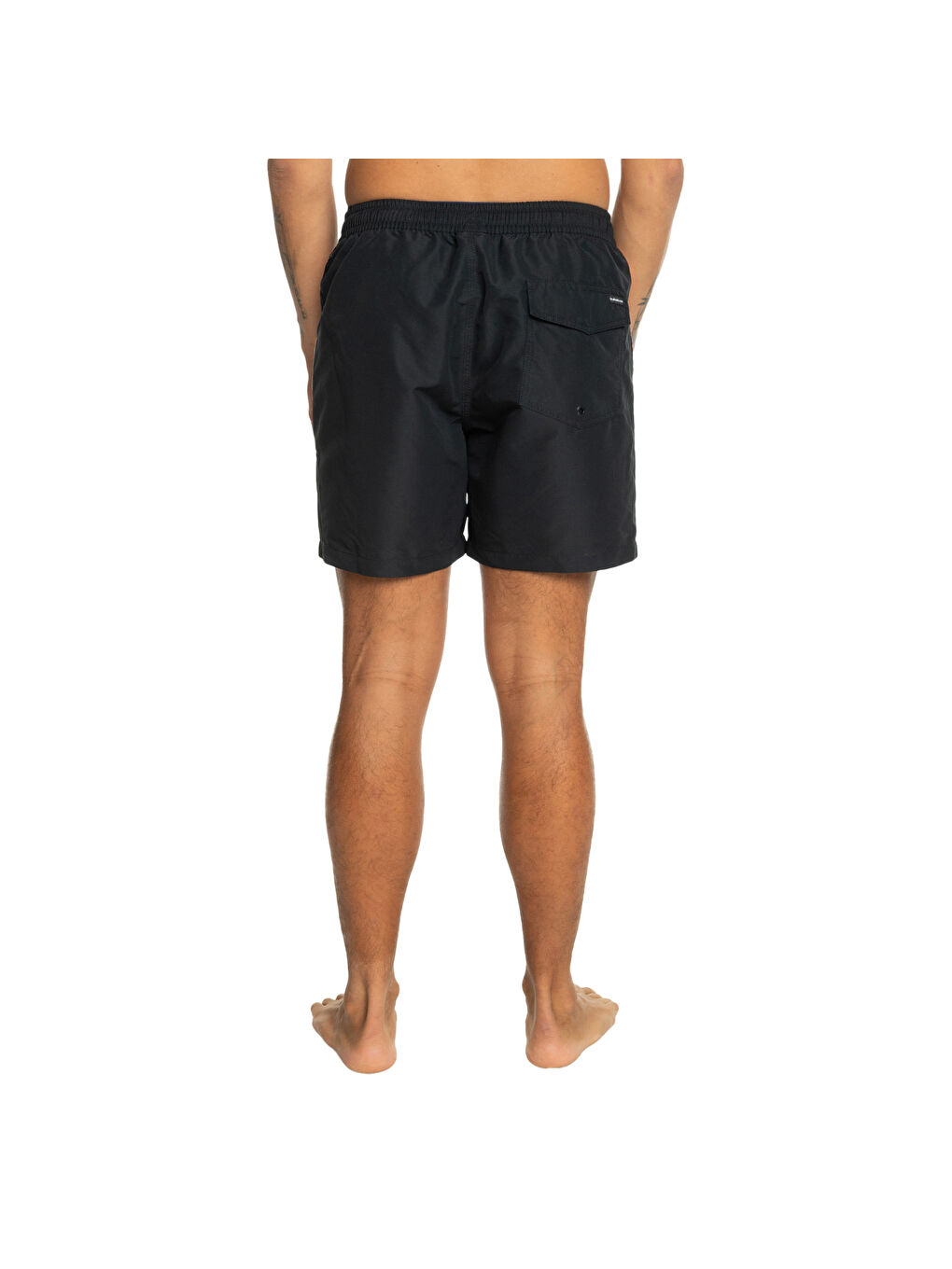 Remade Beach Please 16 Erkek Siyah Volley Short-4