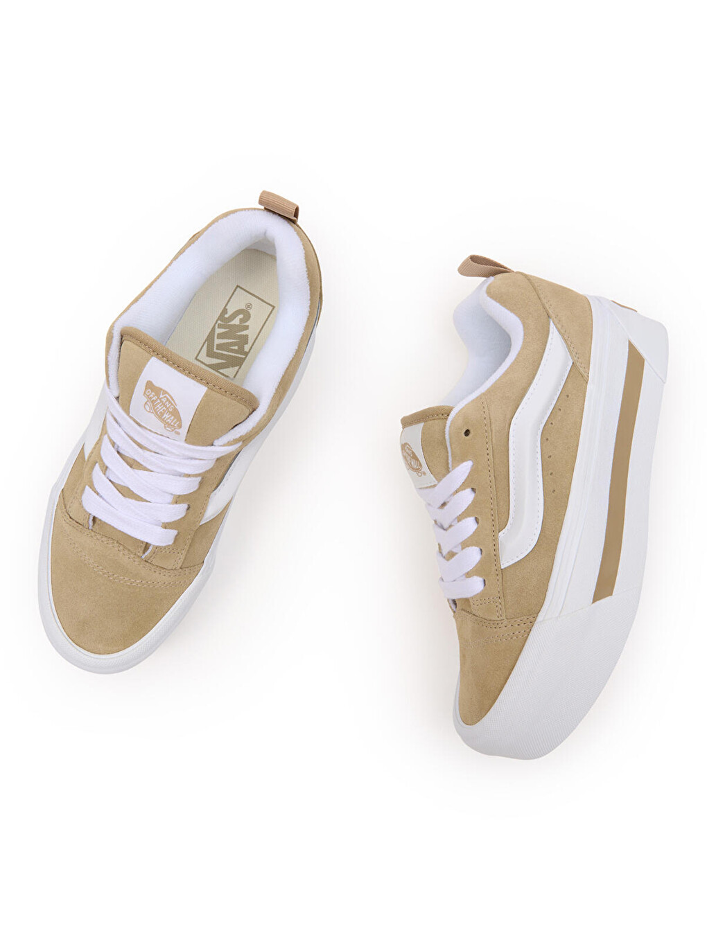 Knu Stack Kadın Bej Sneaker-3