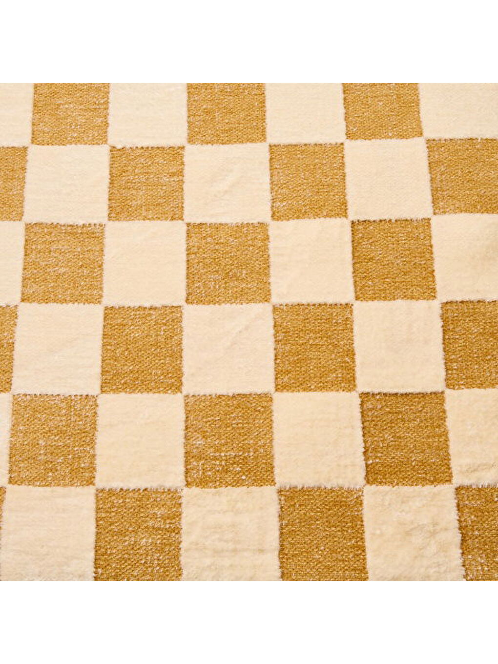 Kahverengi Soft Skard Dekoratif Halı - Hardal - 80x150 cm-1