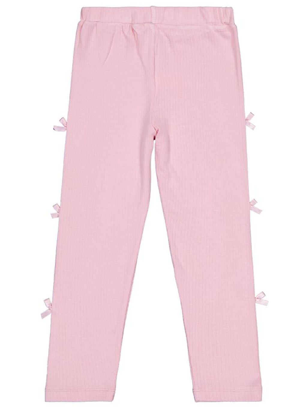 Pembe Girls Fiyonklu 6-9 Yaş Tayt - Pudra 6-7 Yaş-1