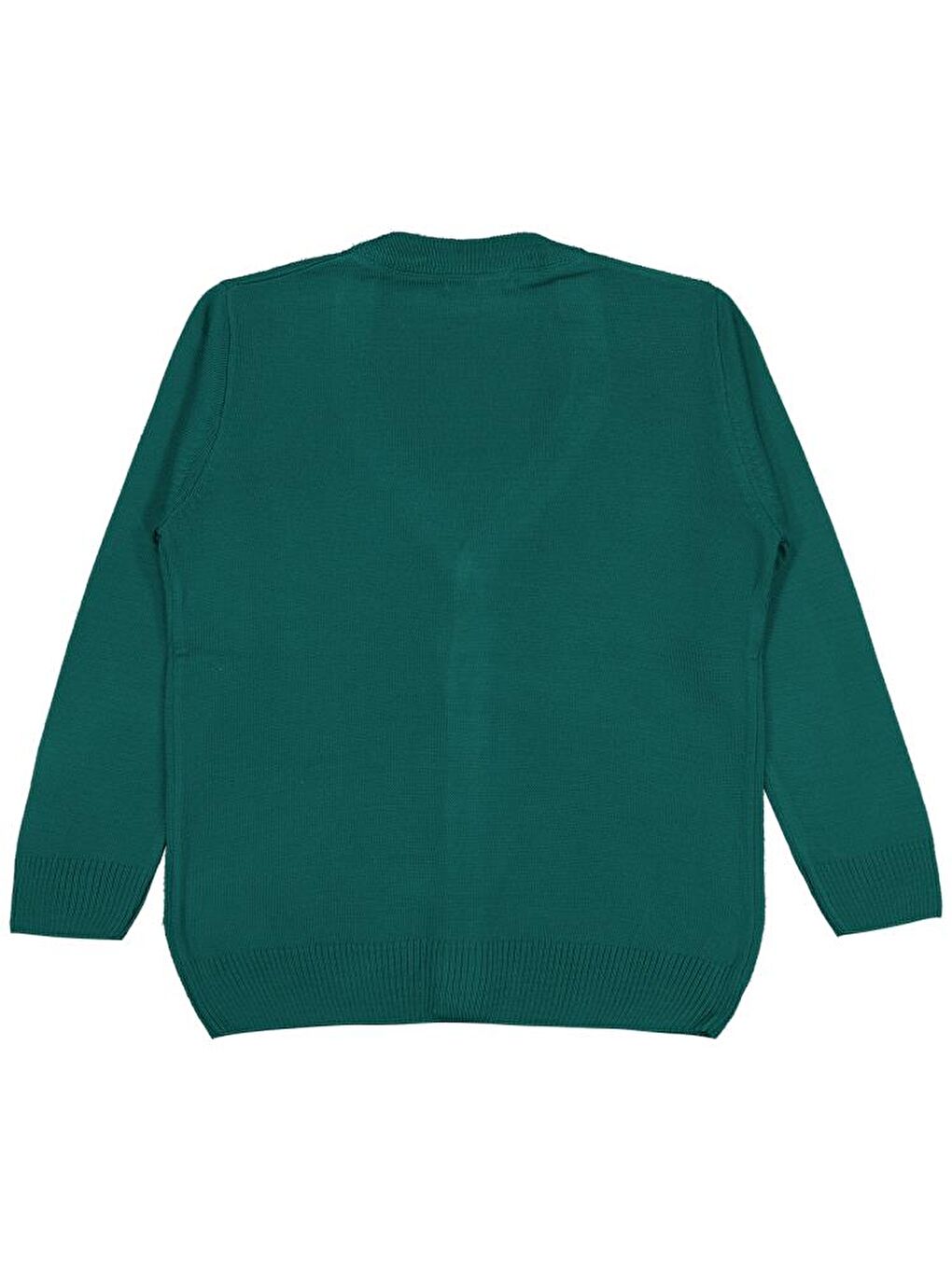 Boys Basic Triko 6-9 Yaş Hırka - Yeşil 9-10 Yaş-1