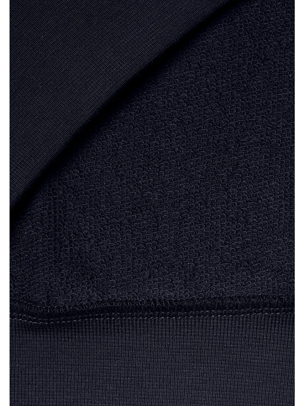 Erkek Lacivert  %100 Pamuk Relaxed Fit Stranger Things Baskılı Sweatshirt-6