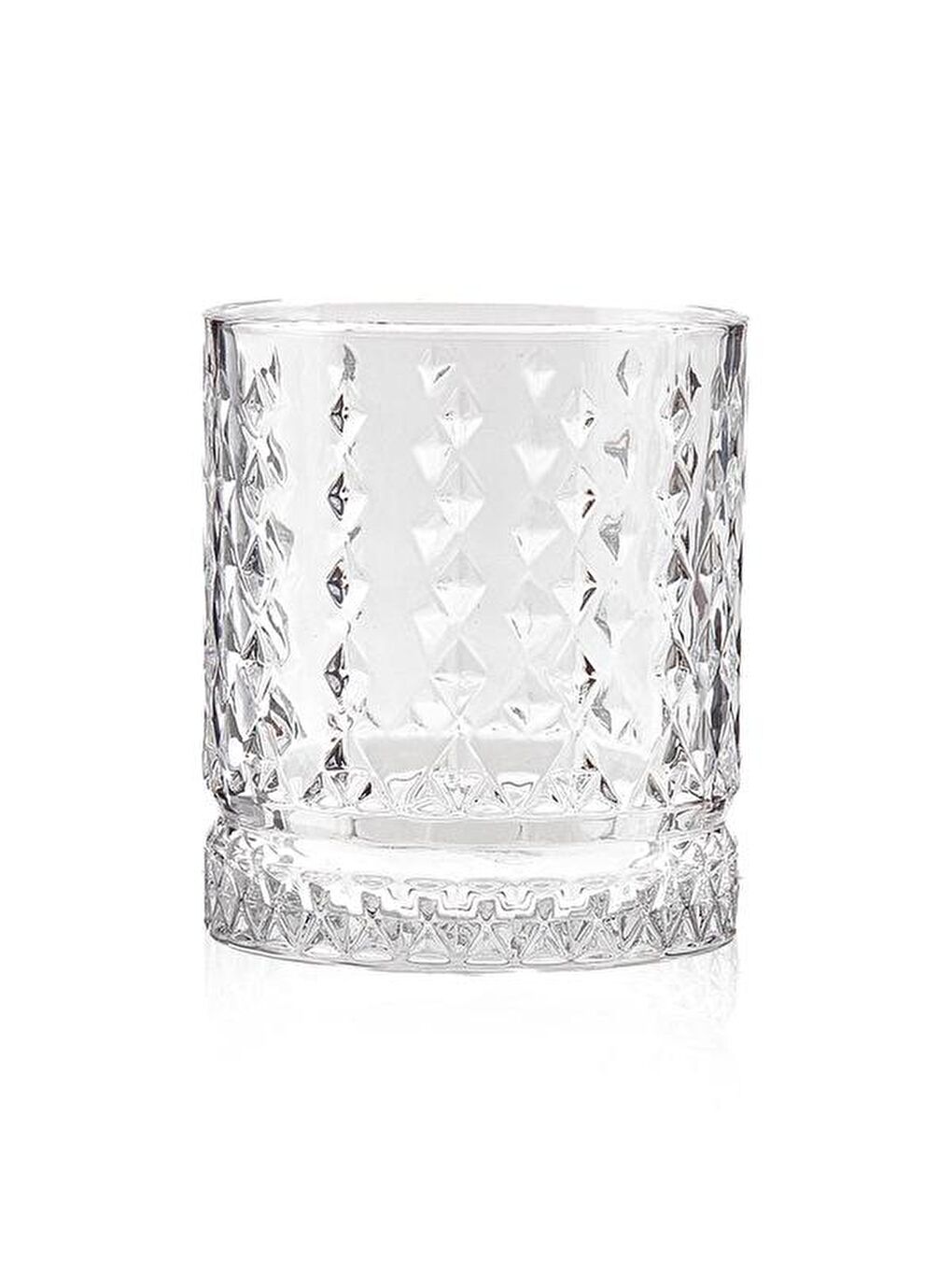 Renksiz Marilyn Short 4'lü Cam Bardak - Şeffaf - 220 ml-2