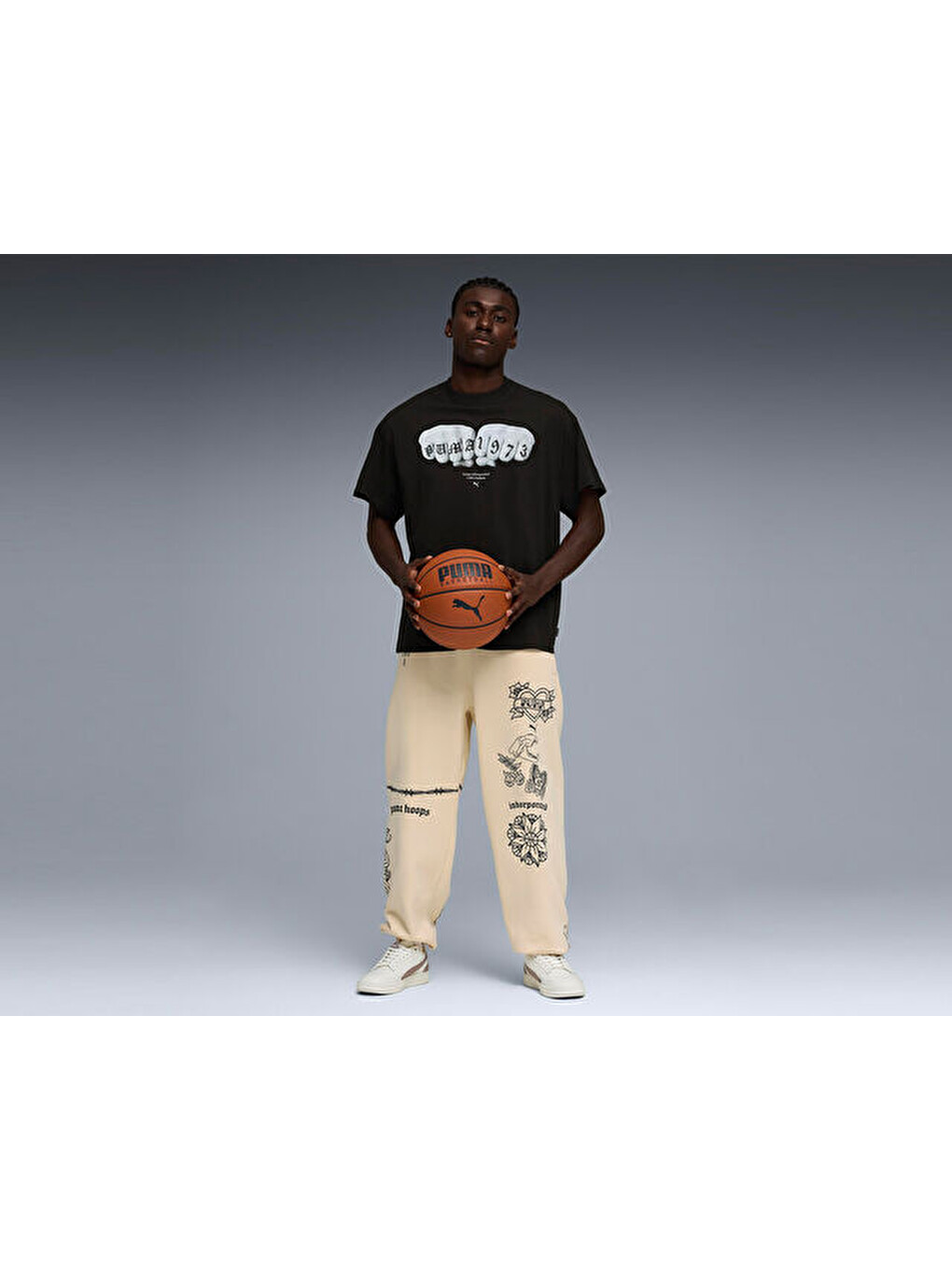 Swish N İnk Tee I Erkek Basketbol Tişörtü 63465801 Siyah-4
