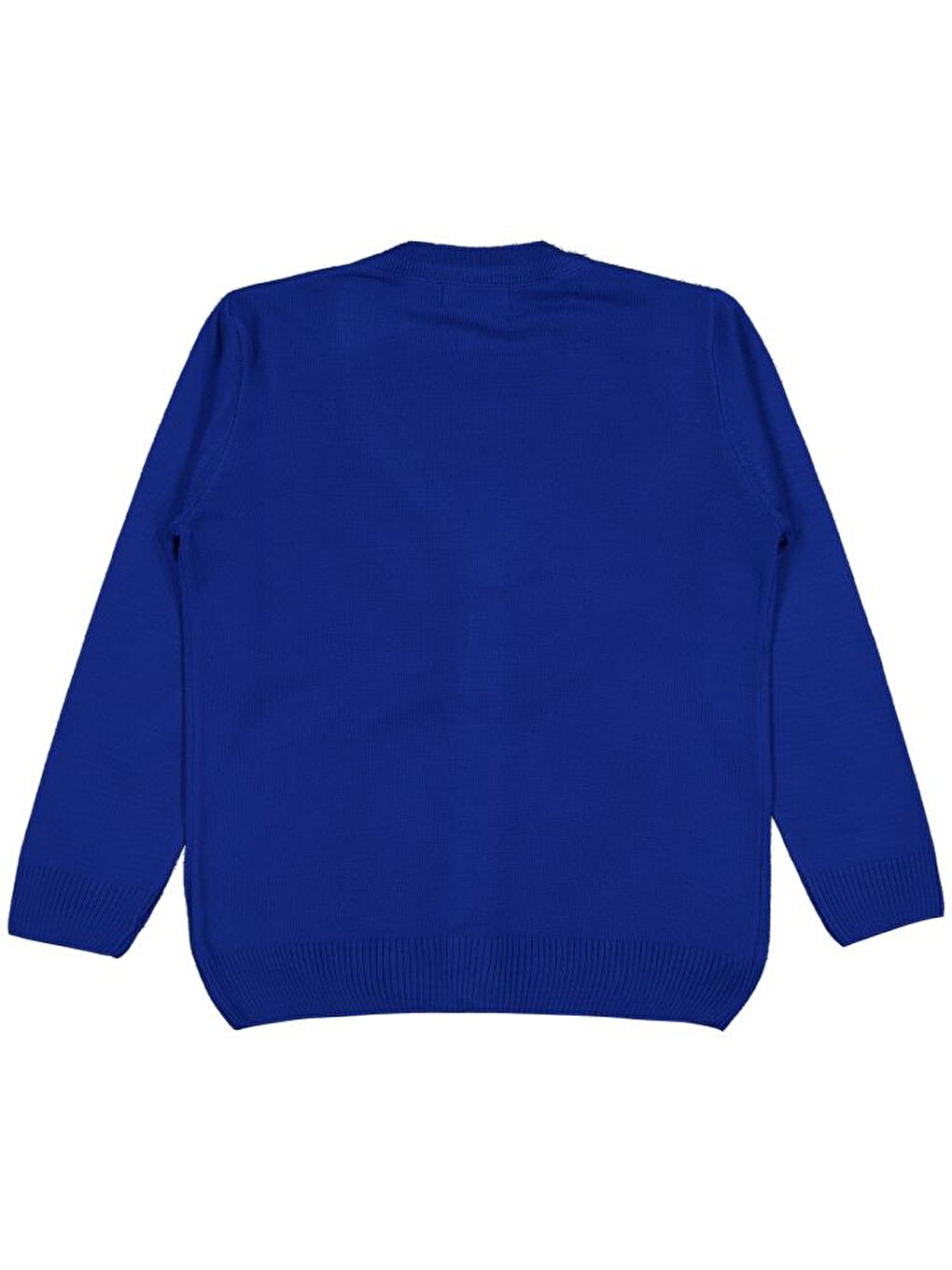 Boys Basic Triko 6-9 Yaş Hırka - Mavi 8-9 Yaş-1