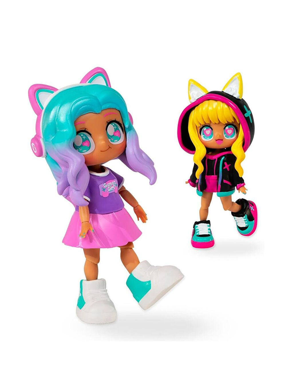 Animakii Bebek ve Aksesuar Seti - Gamer ve Cyberpunk-2