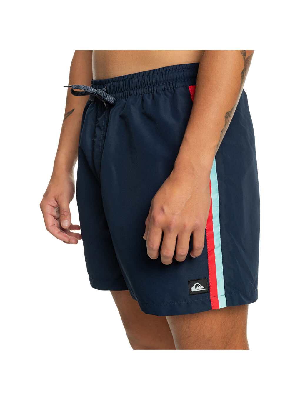 Lacivert Remade Beach Please 16 Erkek Mavi Volley Short-3