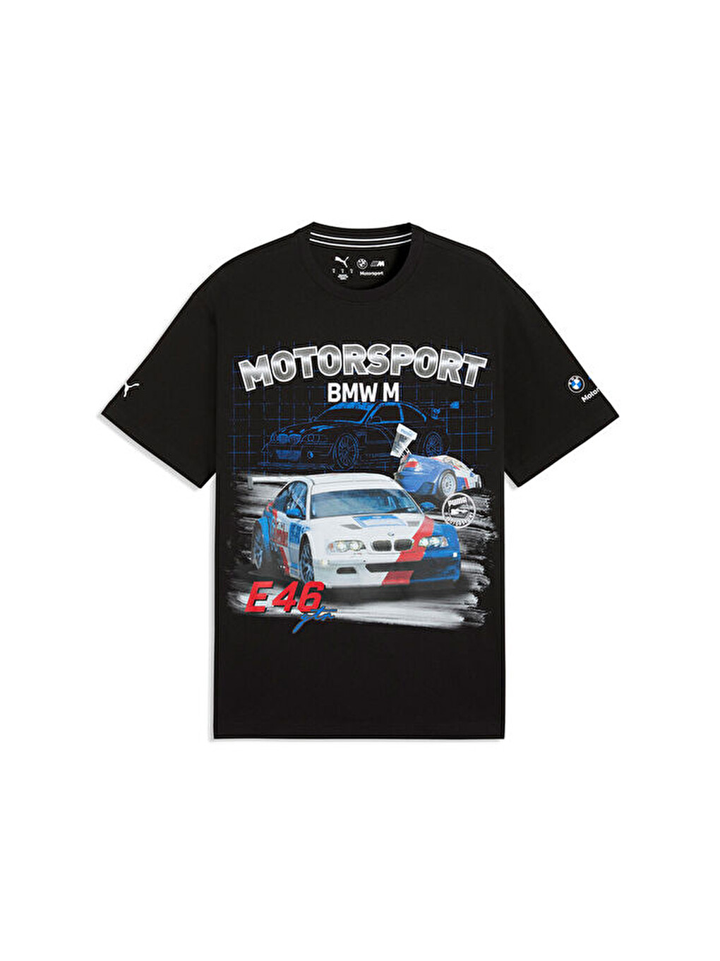 Bmw Mms Sportswear Grphc Tee Erkek Günlük Tişört 63488801 Siyah