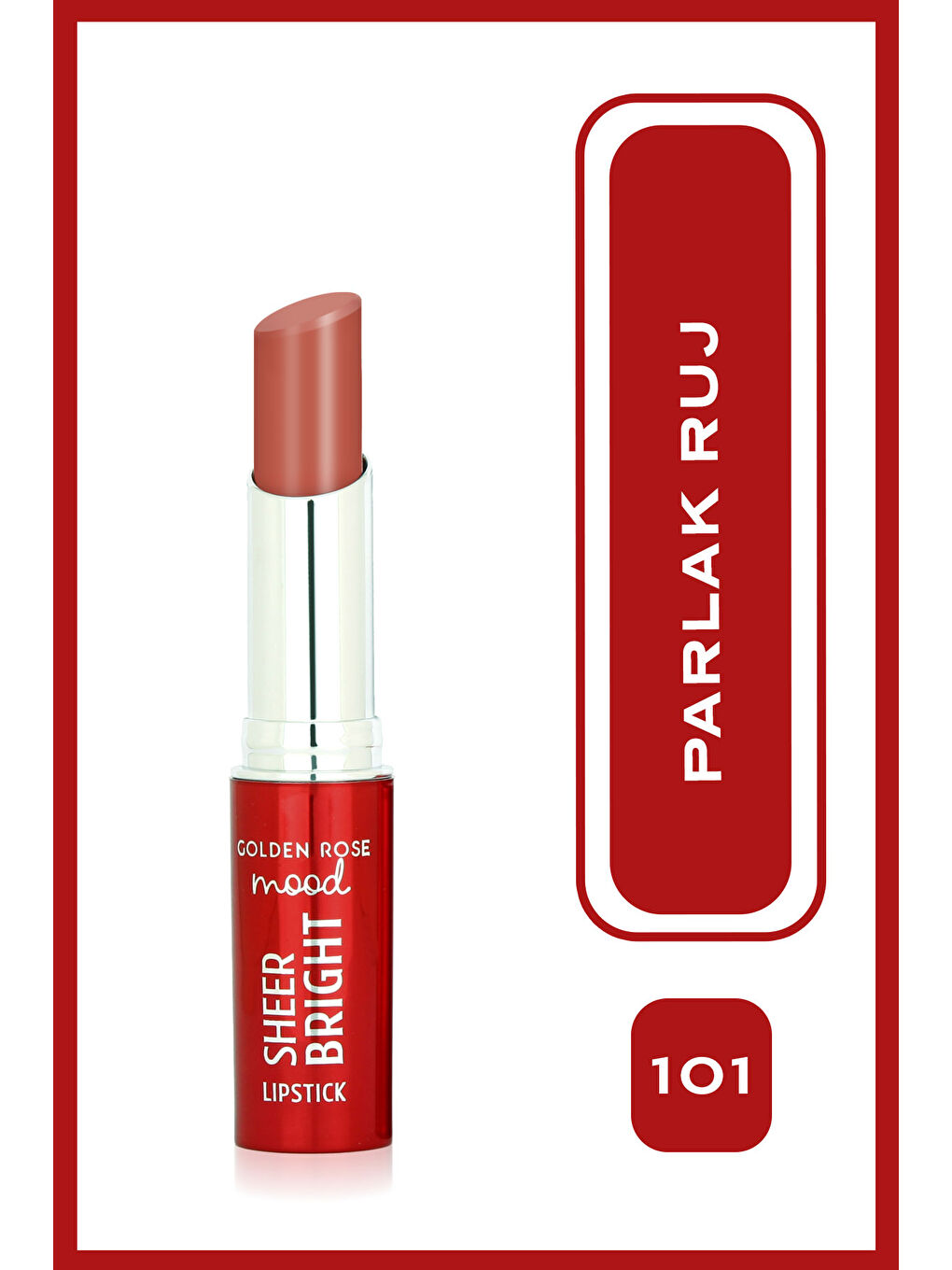 Mood Sheer Parlak Ruj No:101 Nude Glow-1