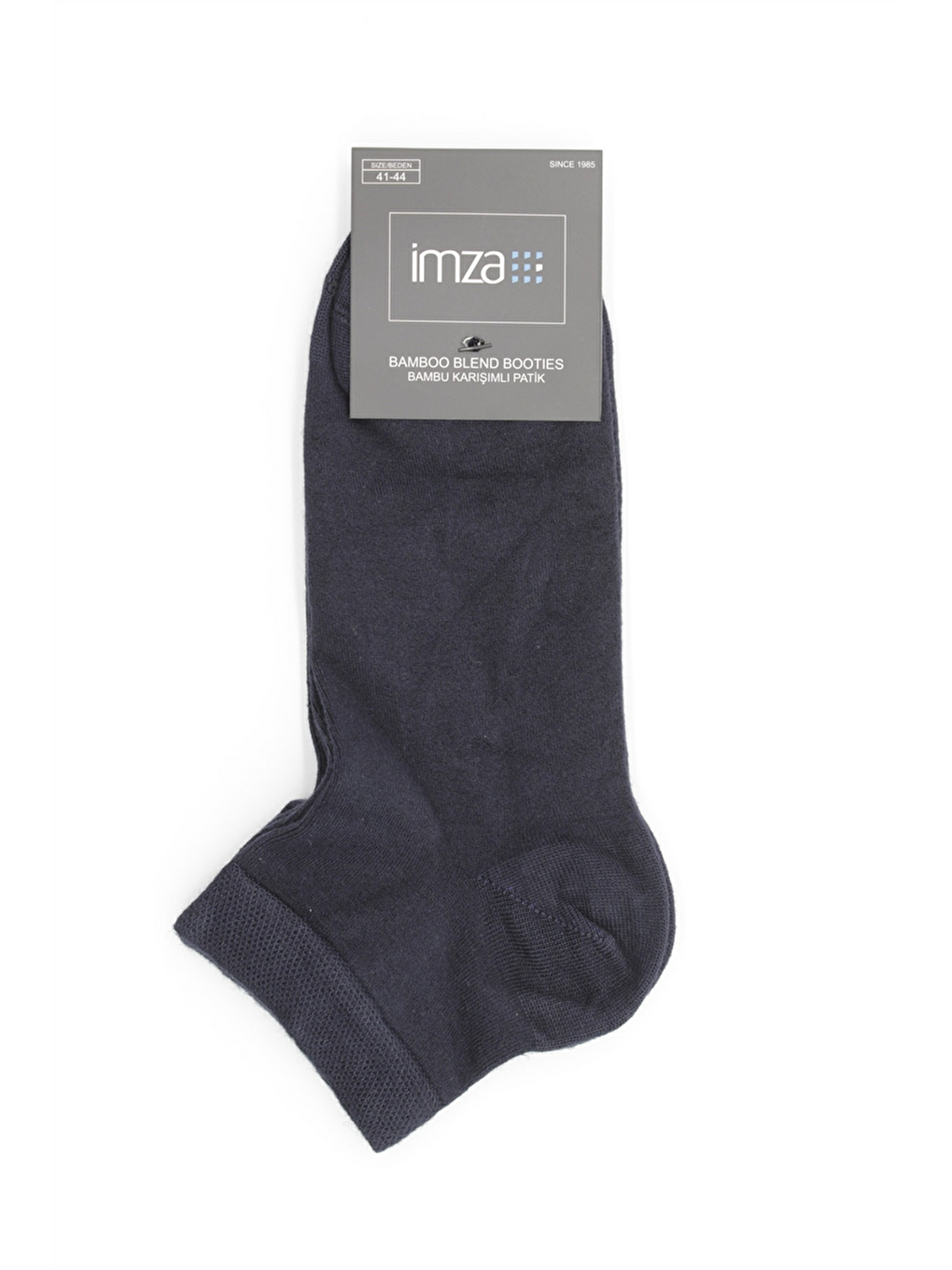 Lacivert Düz Bambu Patik Çorap 1060255152