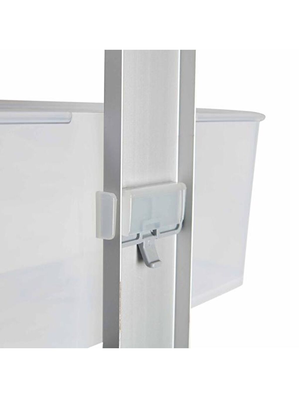 Renksiz XL Duş Rafı-3