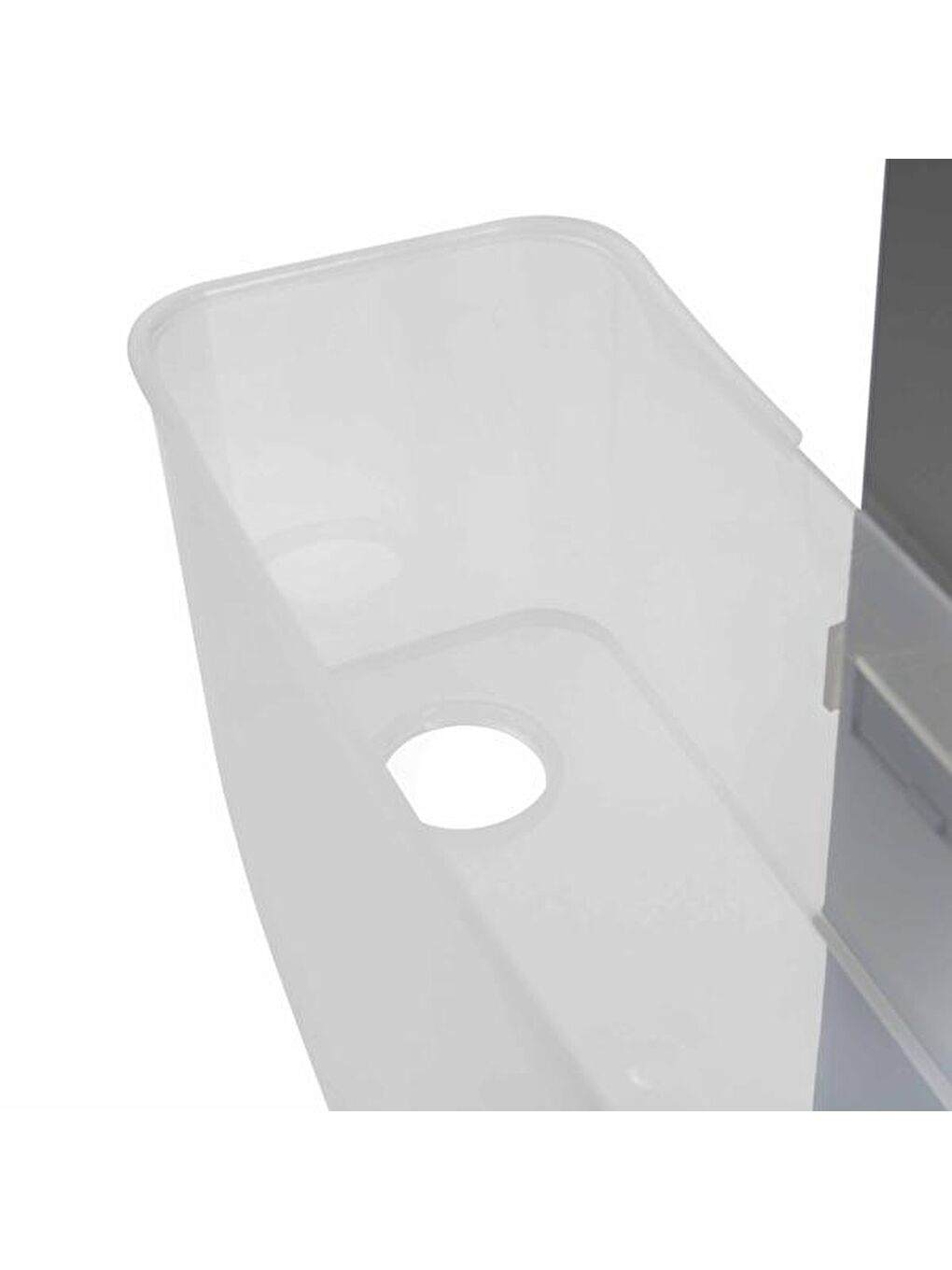 Renksiz XL Duş Rafı-4