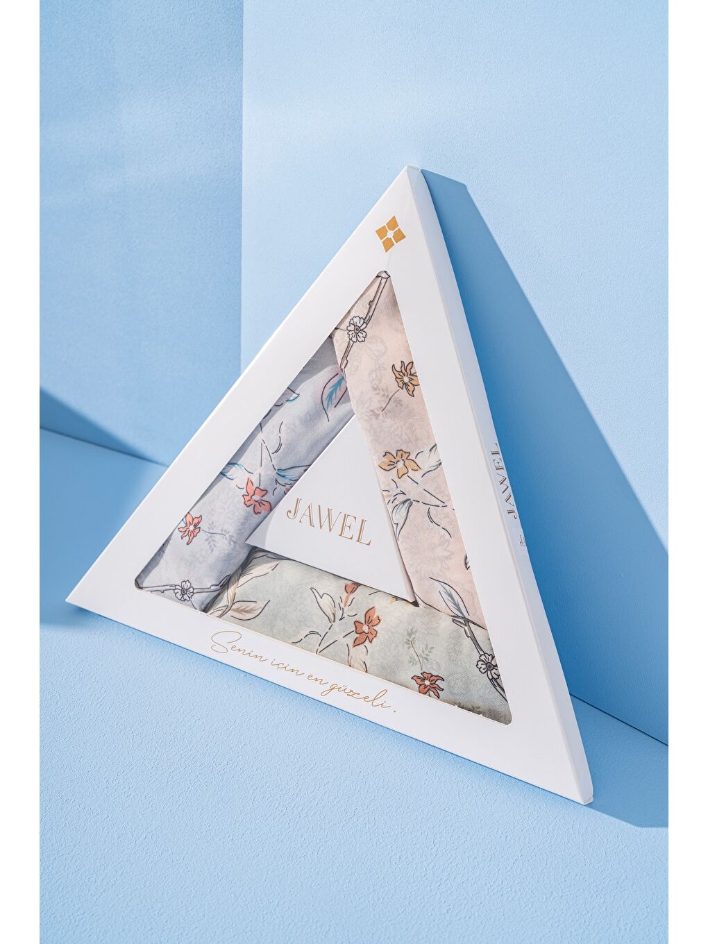 Karışık Kadın Spring Soft Eşarp Paketi Limira (Soft Yeşil-Bej-Açık Gri)