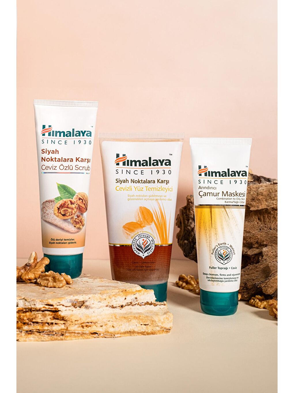 Siyah Noktalara Karşı Yüz Temizleme Jeli, Ceviz, Limon Otu, Parabensiz, Tüm Ciltler, 150 ml-2