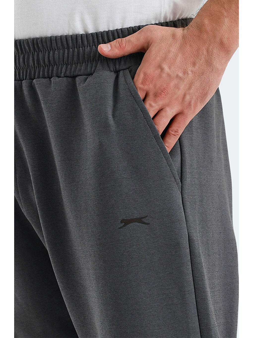 Karışık VALERIE 2 Lİ SET Erkek Cepli Siyah - Koyu Gri Eşofman Altı-5