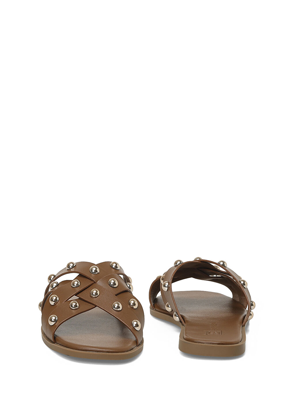 26S-415 6FX Kahverengi Kadın Terlik-4