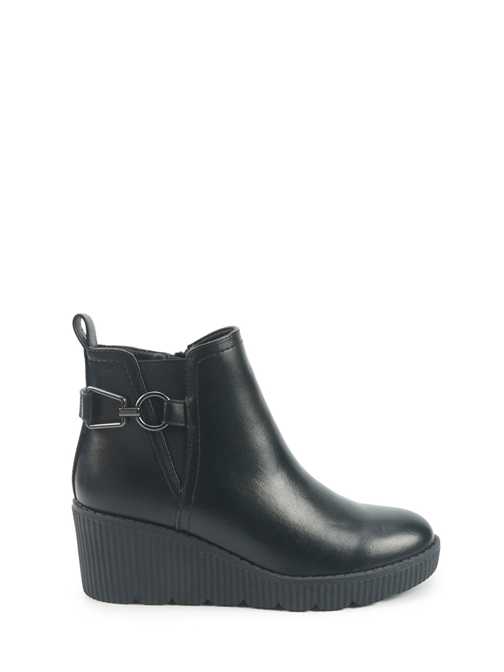 326080.Z 5PR Siyah Kadın Dolgu Topuk Bot