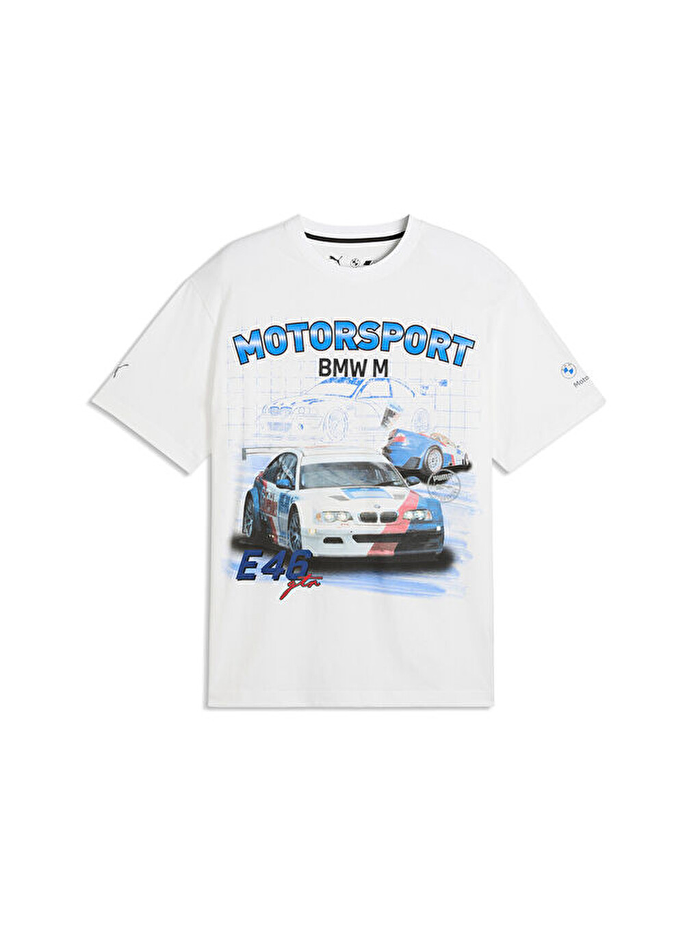 Bmw Mms Sportswear Grphc Tee Erkek Günlük Tişört 63488802 Beyaz