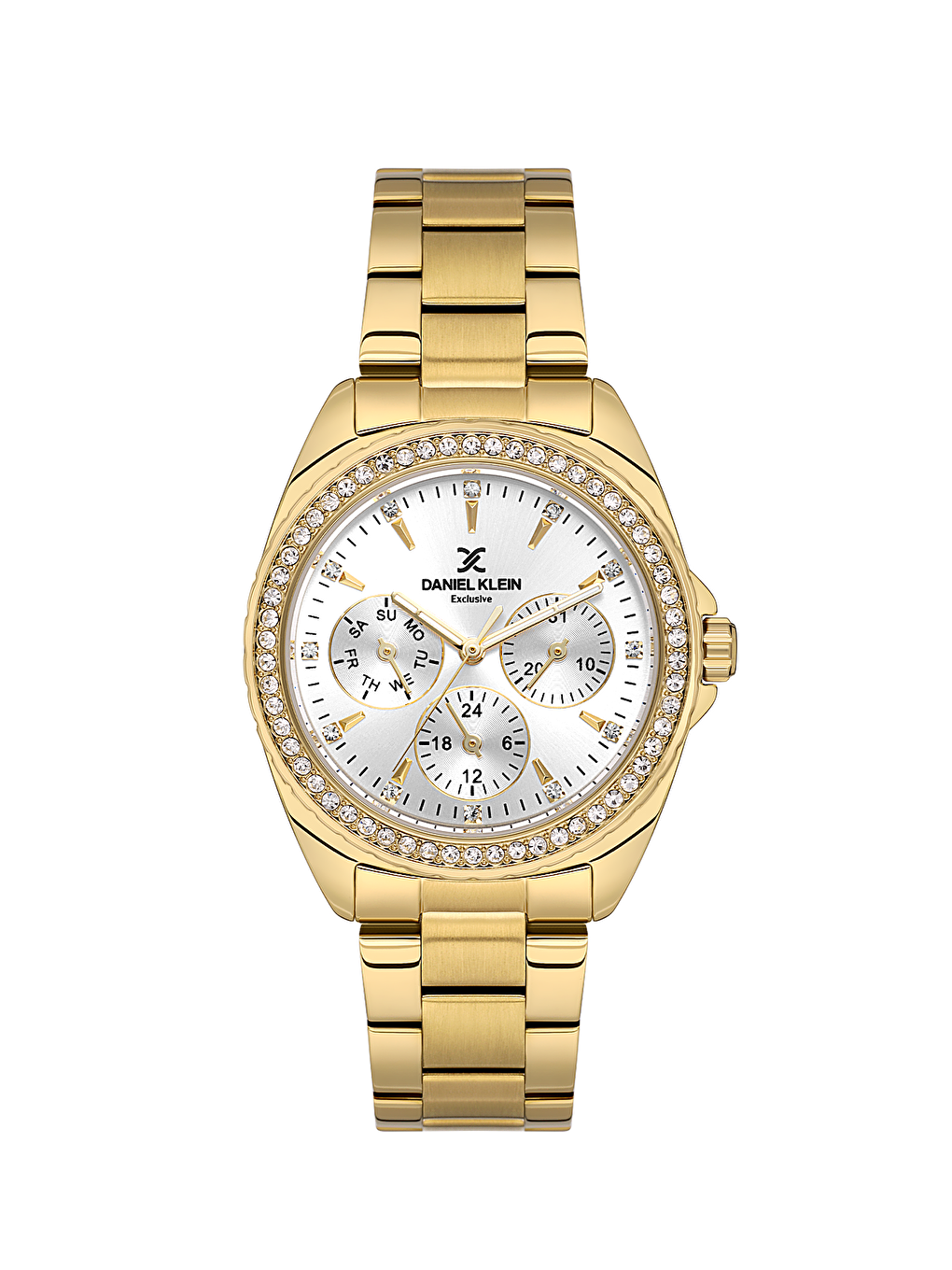 Sarı Orijinal 3 Atm Su Geçirmez 2 Yıl Garantili DK.1.14053-3 Exclusive Kadın Kol Saati