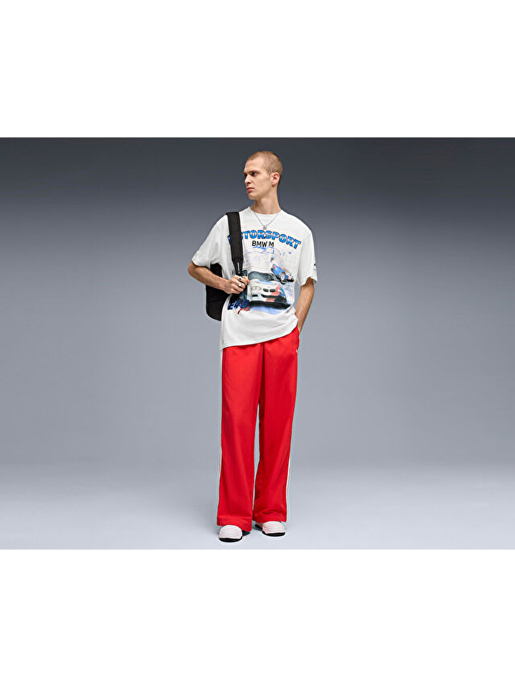 Bmw Mms Sportswear Grphc Tee Erkek Günlük Tişört 63488802 Beyaz-4