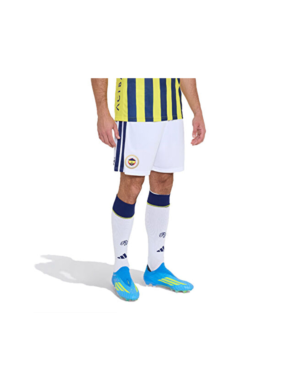 Fenerbahçe 26/27 İç Saha Şortu Erkek Fenerbahçe 26/27 İç Saha Şortu Ke4418 Beyaz