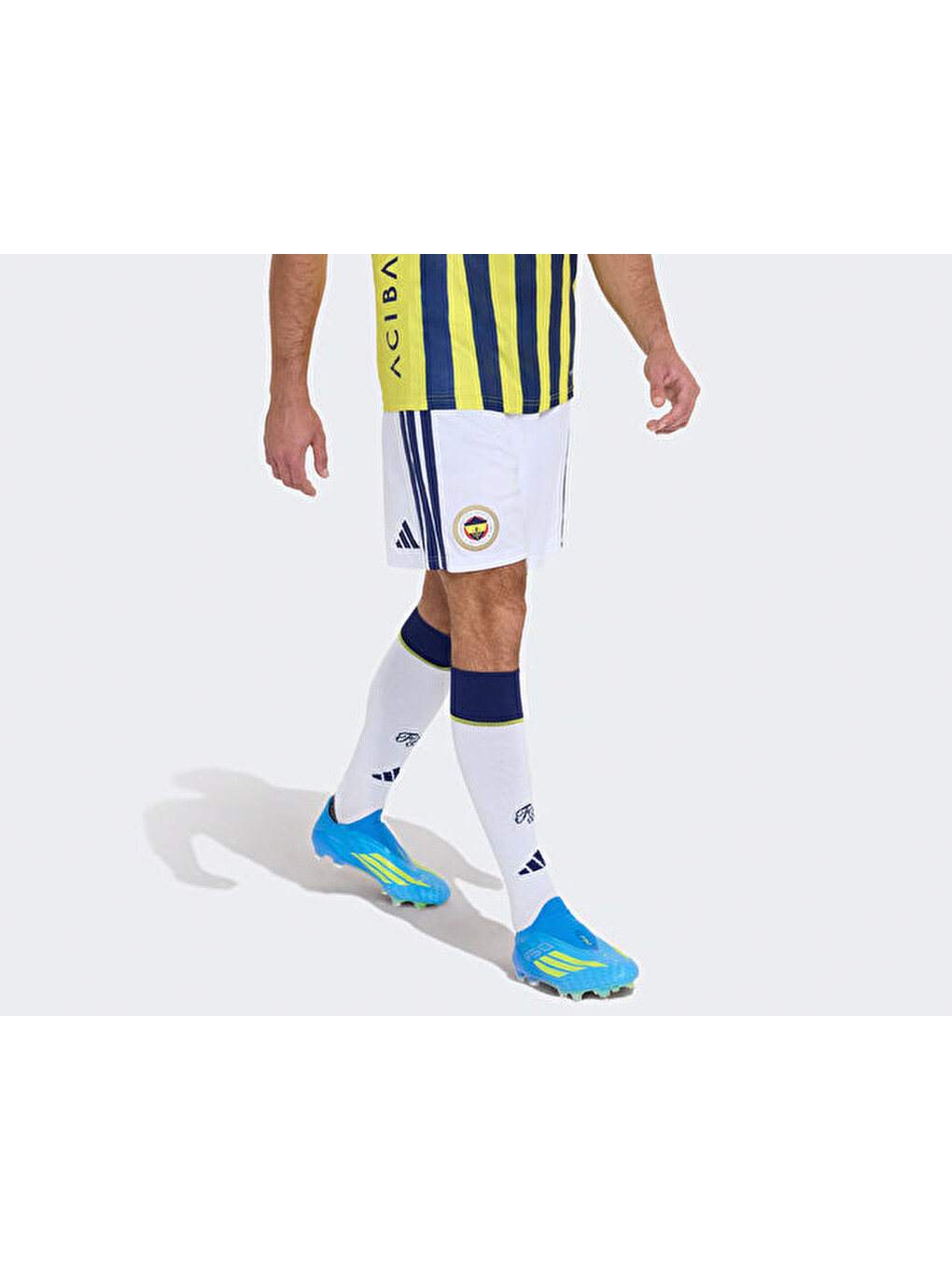 Fenerbahçe 26/27 İç Saha Şortu Erkek Fenerbahçe 26/27 İç Saha Şortu Ke4418 Beyaz-2