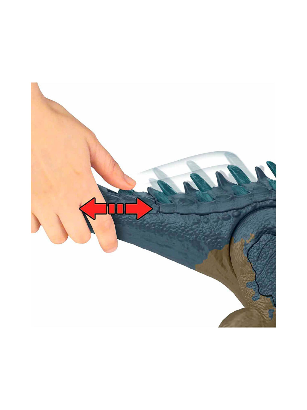 Jurassıc World Karışık Sesli Süper Güçlü Allosaurus Figürü 43 Cm HRX50 - 4