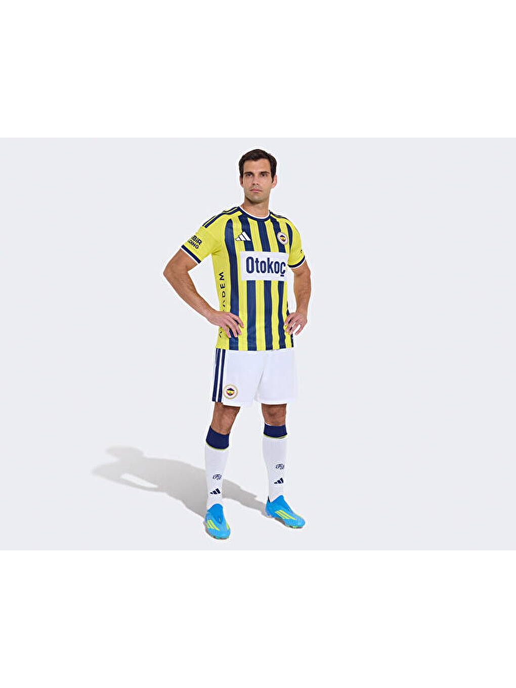 Fenerbahçe 26/27 İç Saha Şortu Erkek Fenerbahçe 26/27 İç Saha Şortu Ke4418 Beyaz-5