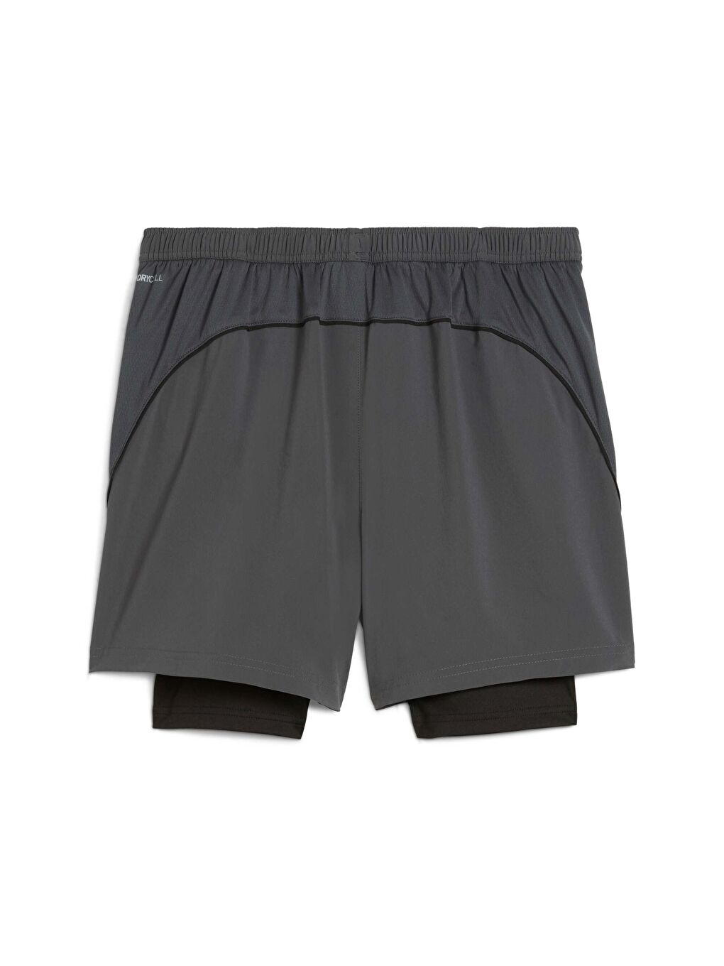 Gri VELOCITY Erkek 2'si 1 Arada Koşu Şortu-5