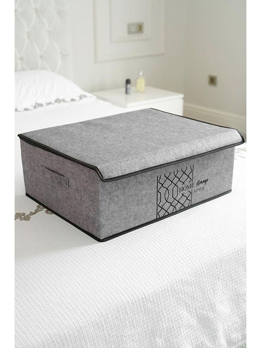 Gri Keçe Hurç 47 x 37 x 24