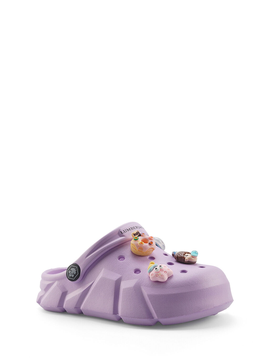 Mor CHARIKA G 5FX Lila Kız Çocuk Sabo Terlik-1