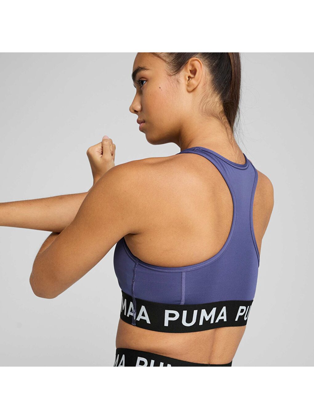 Mavi 4KEEPS ELASTIC Kadın Spor Sütyeni-1