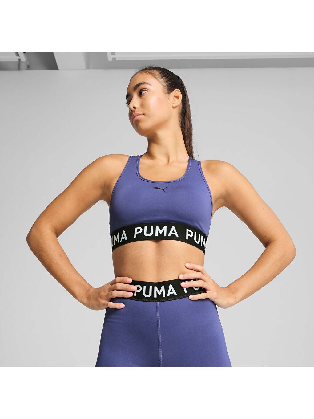 Mavi 4KEEPS ELASTIC Kadın Spor Sütyeni-6