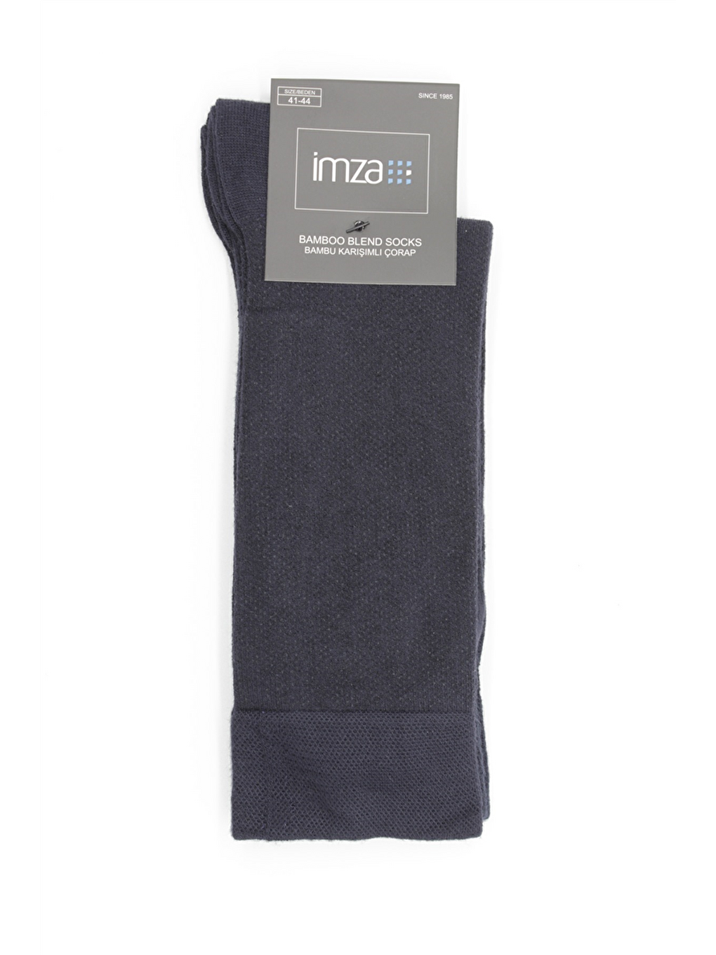 Lacivert Desenli Bambu Soket Çorap 1060255250