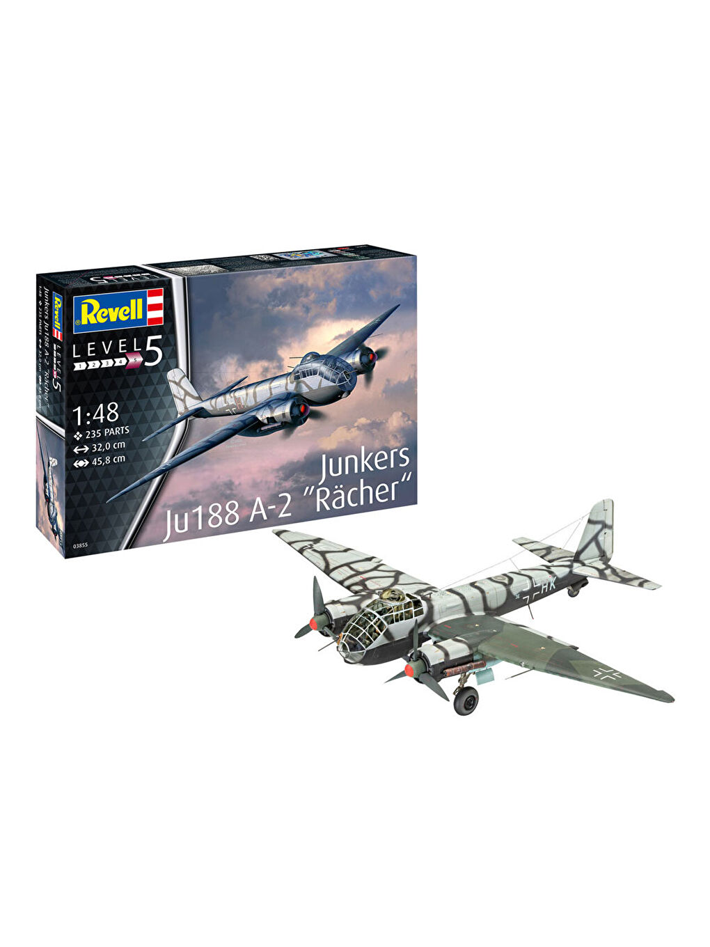 Maket Junkers Ju188 A 2 Rächer 03855