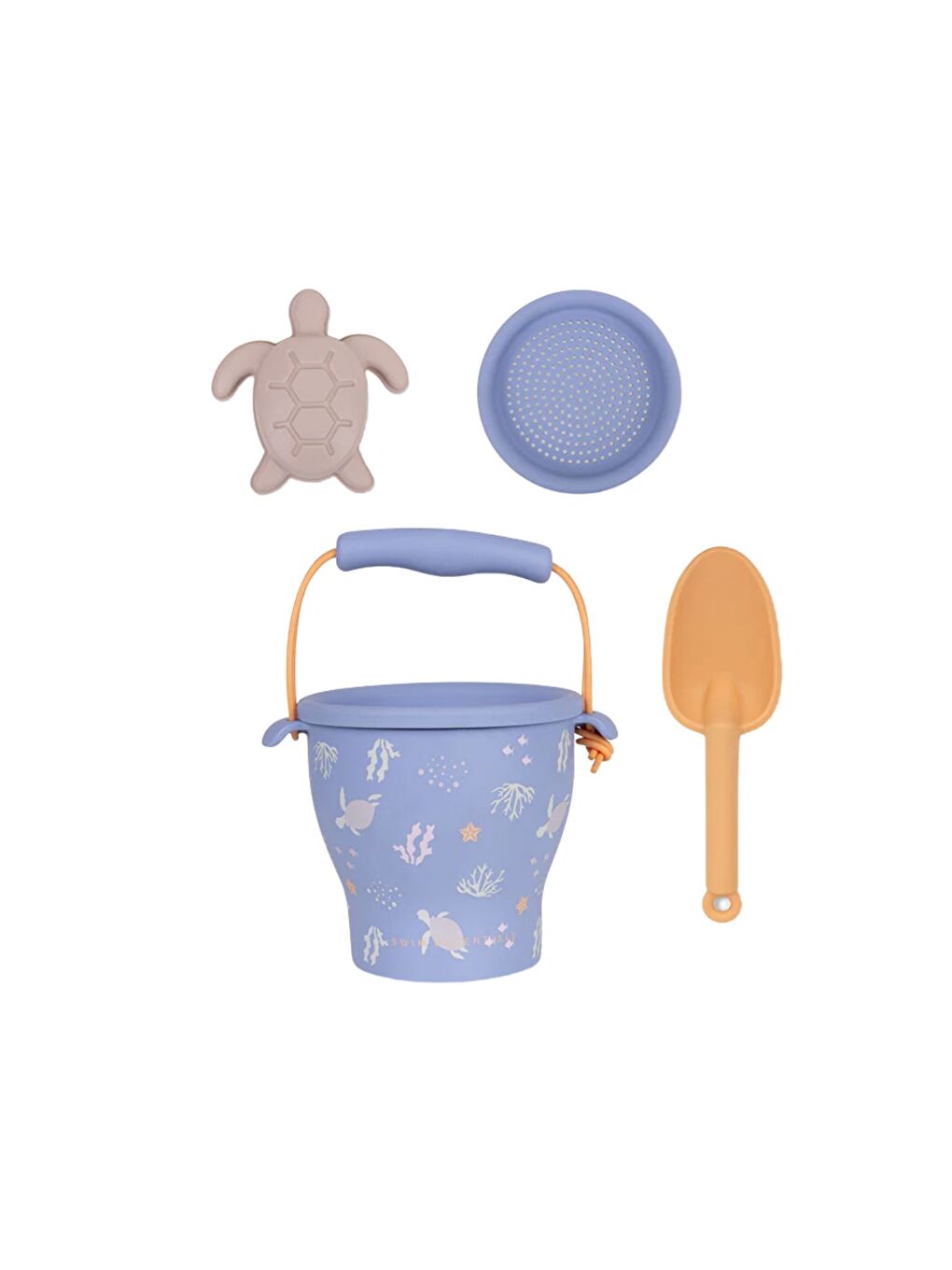 Swim Essentials Turtle Silikon Kova Küret Seti-1